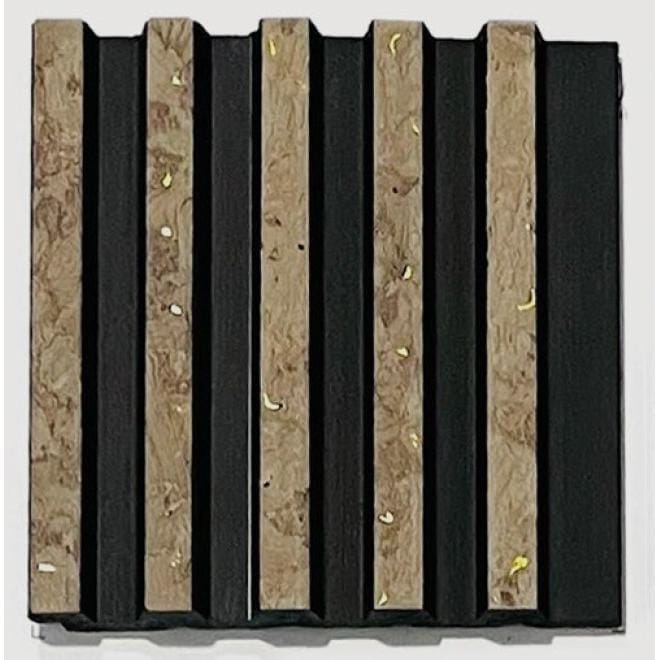 Trinox Decorative Charcoal Louvers IV 925 Text Selection Wall Panel