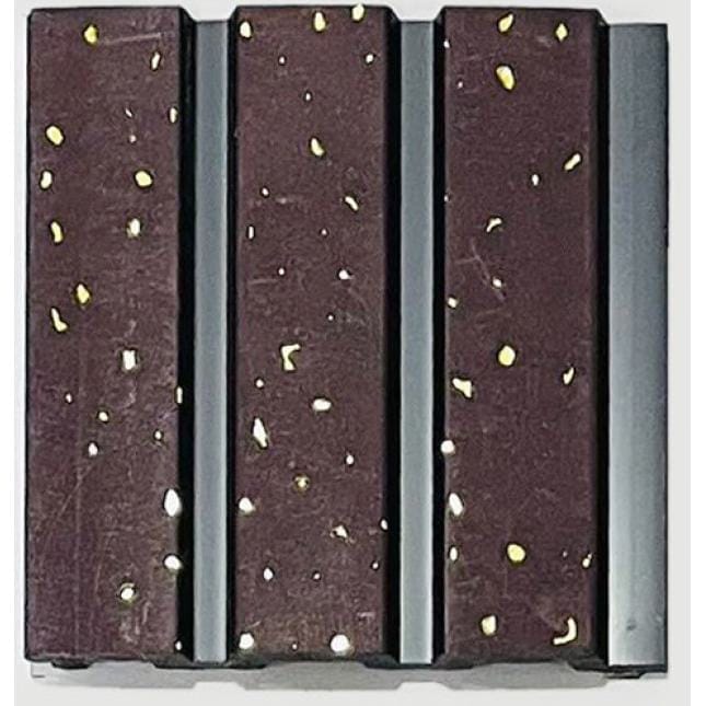 Trinox Decorative Charcoal Louvers IV 917 Text Selection Wall Panel