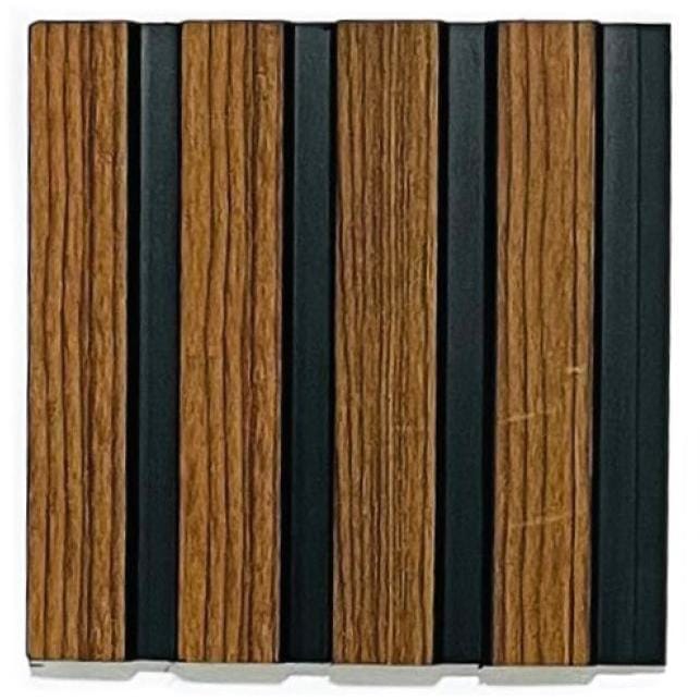 Trinox Decorative Charcoal Louvers IV 913 Text Selection Wall Panel