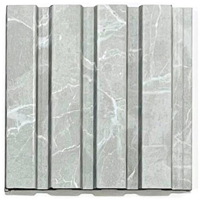 Trinox Decorative Charcoal Louvers IV 912 Text Selection Wall Panel