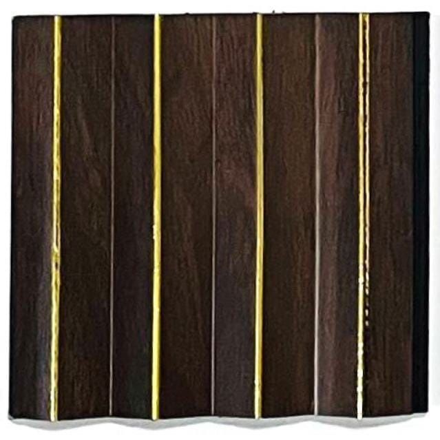 Trinox Decorative Charcoal Louvers IV 907 Text Selection Wall Panel