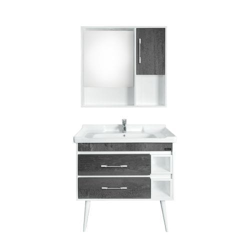 Somany Canterbury Charcoal Floor Mounted