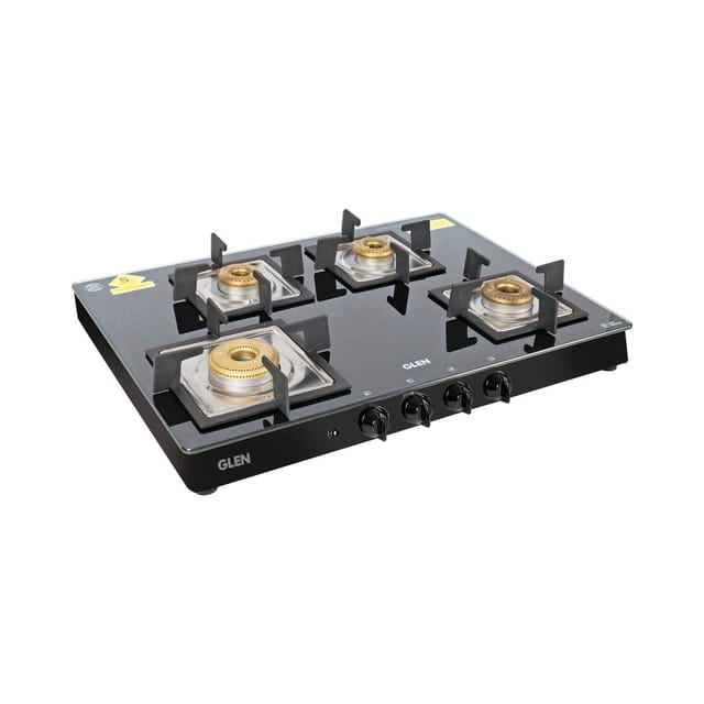 GLEN LPG Stove 1048 SQ BL AI Forged BB