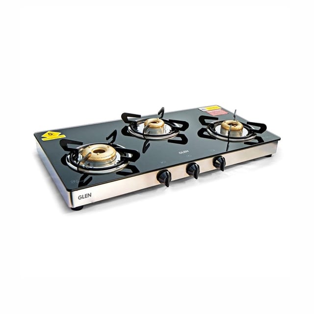 GLEN LPG Stove 1033 GT XL Forged BB Drip Tray