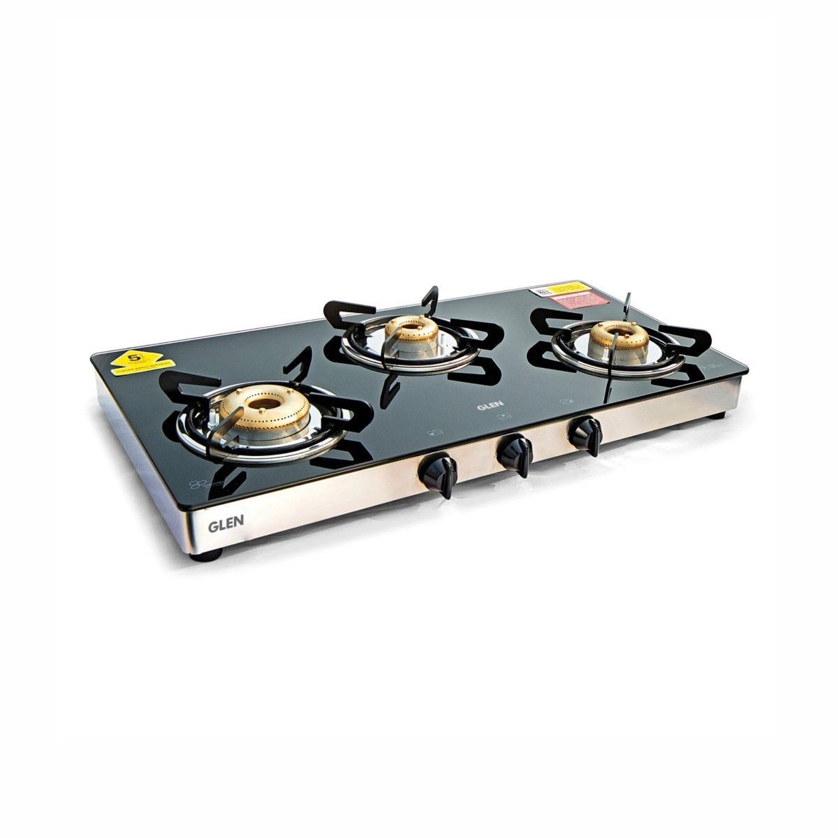 GLEN LPG Stove 1033 GT XL Forged BB Drip Tray