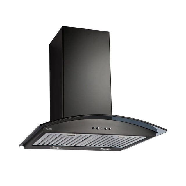 ग्लेन कुकर हुड 6071 BLK 60CM 1000M3 BF LTW