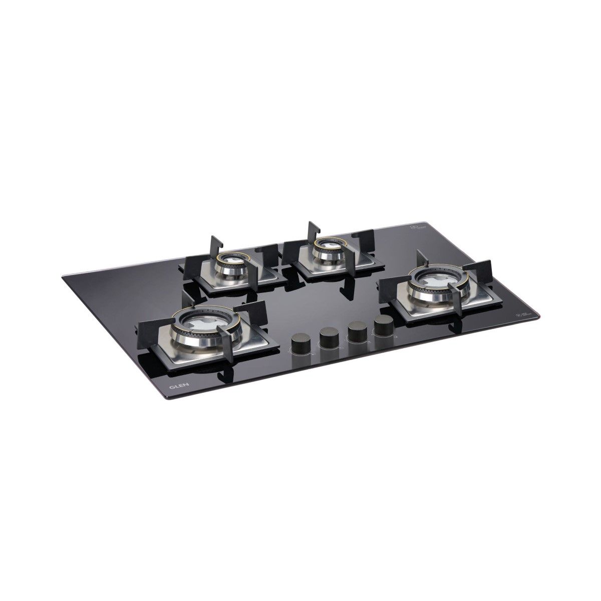 GLEN Built In Hob 1074 SQ Double Brass