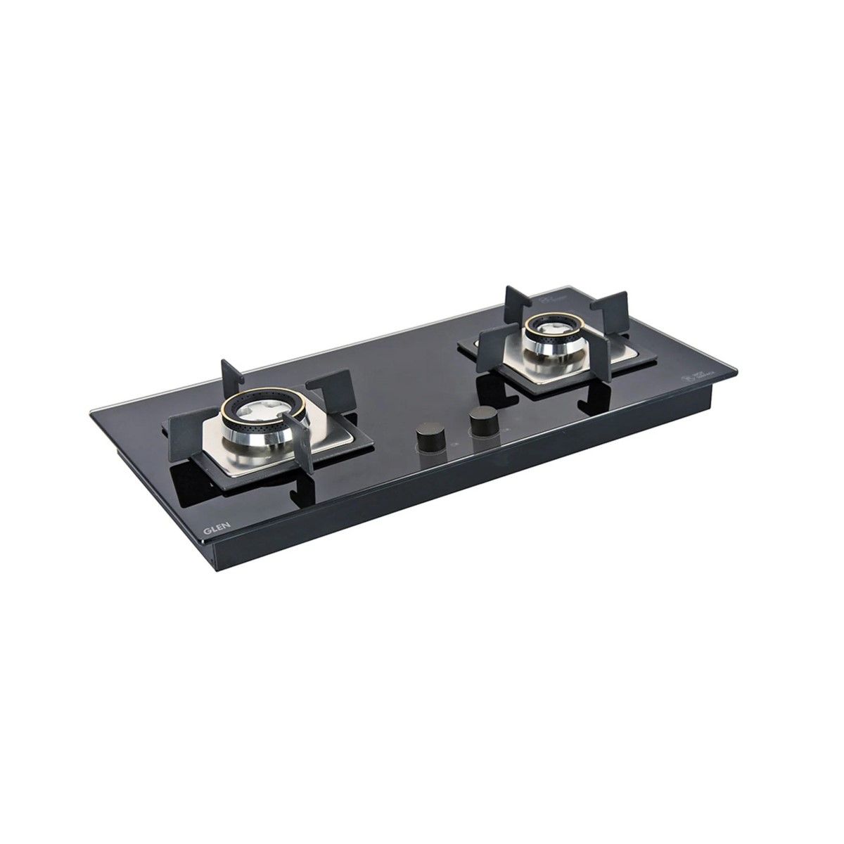 GLEN Built In Hob 1022 SQ HT Double Brass