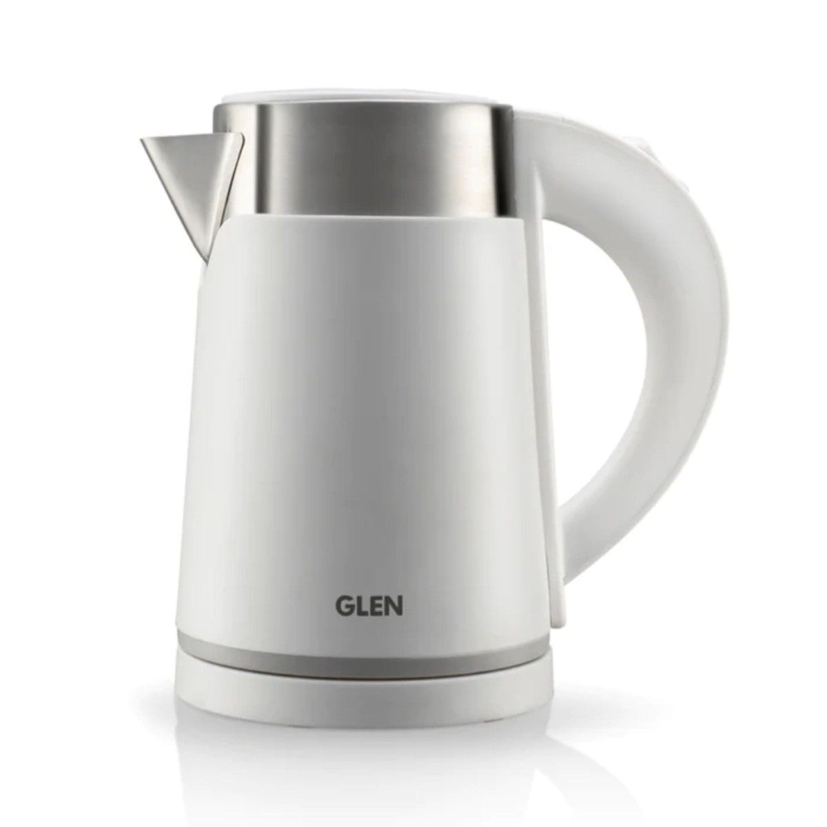 GLEN SA 9004 Electric Kettle White 0.8 Ltr 800W