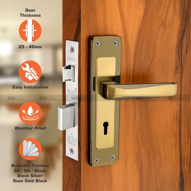 DUKE Mortice Door Lock Set 651 BG KY
