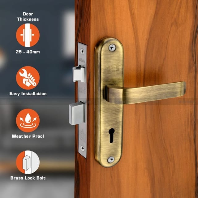 DUKE Mortice Door Lock Set 1008 BA KY
