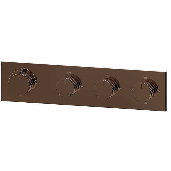 Grotto 5 Way Thermostatic valumn Control Trim Set, GR-72070-5-RG