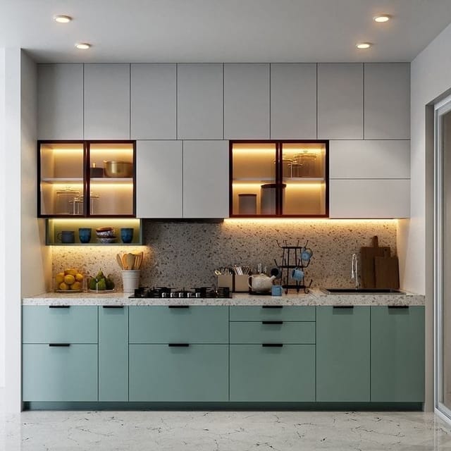 Modular Kitchen Straight