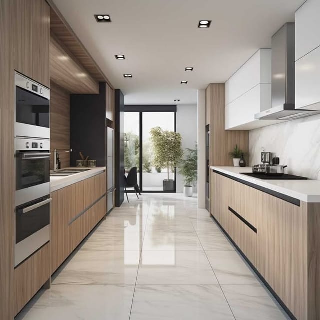 Modular Kitchen Parallel