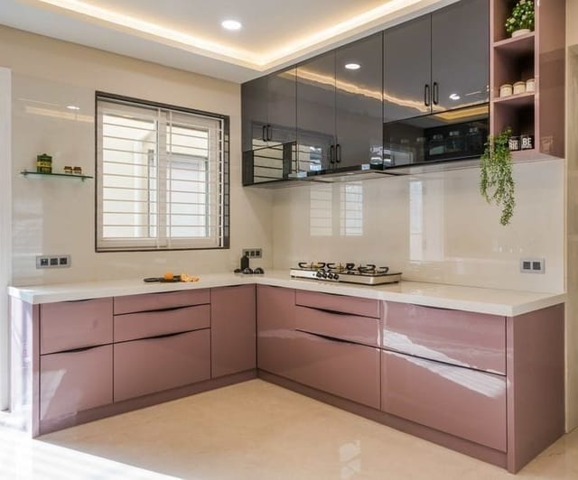 Modular Kitchen L Shape