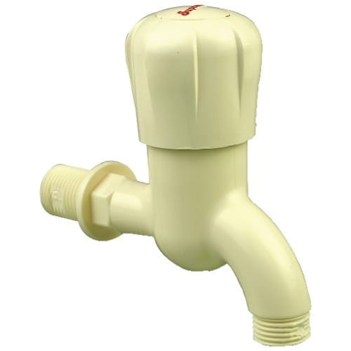 Supreme Elegant Garden Tap/Washing Machine Tap(lvory)