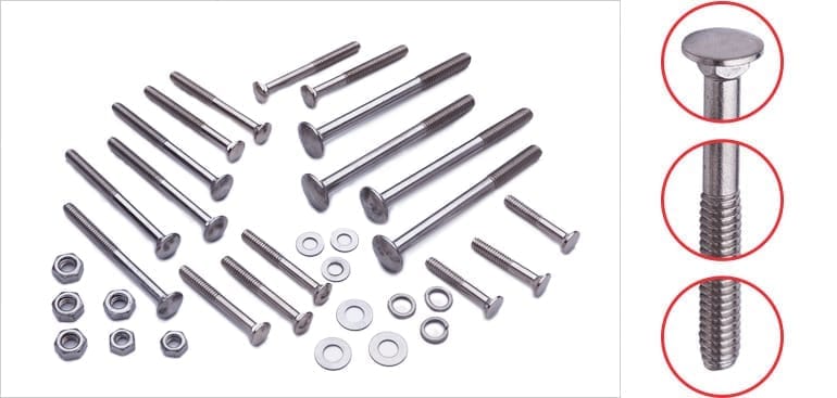 OMNI SS HEX NUT 3by8 Inch