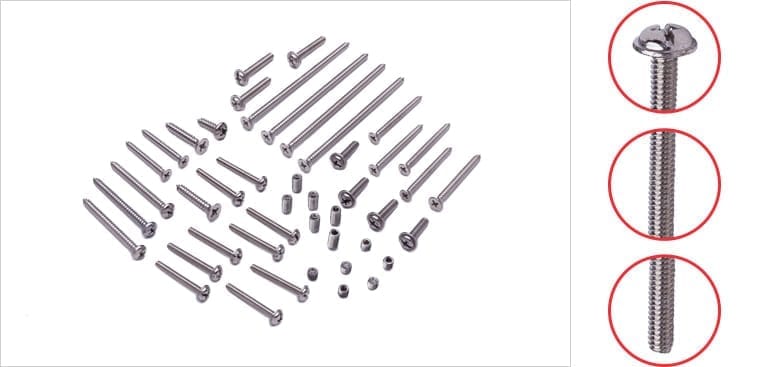 ओमनी एसएस गोल वायर नेल्स (हेड के साथ) 12X3