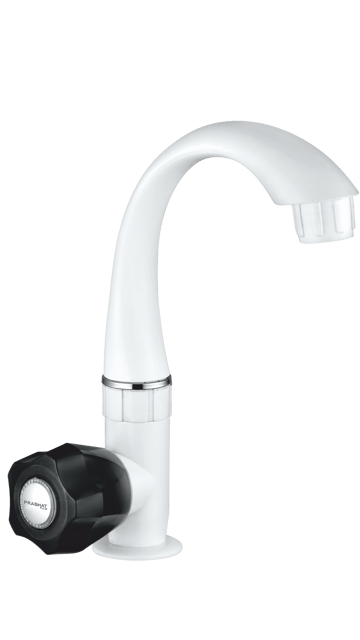 Prabhat Marvel Swan Neck (S) Spout - BLACK