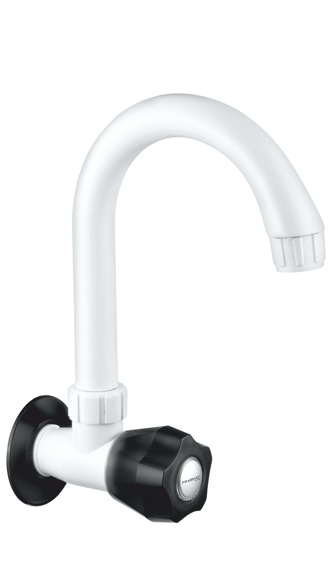 Prabhat Marvel Sink Cock (L) Spout - BLACK