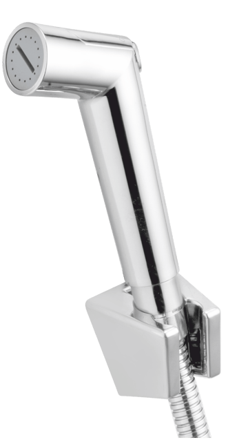 Prabhat Fino Health Faucet With 1.2Mtr. Cp Tube & Hook - CHROME