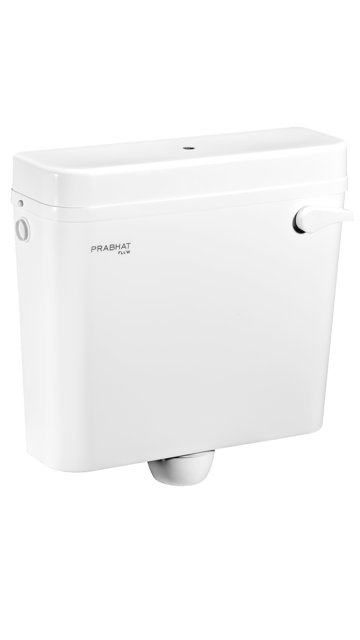 Prabhat Nova Flushing Cistern (Single Flush) - WHITE