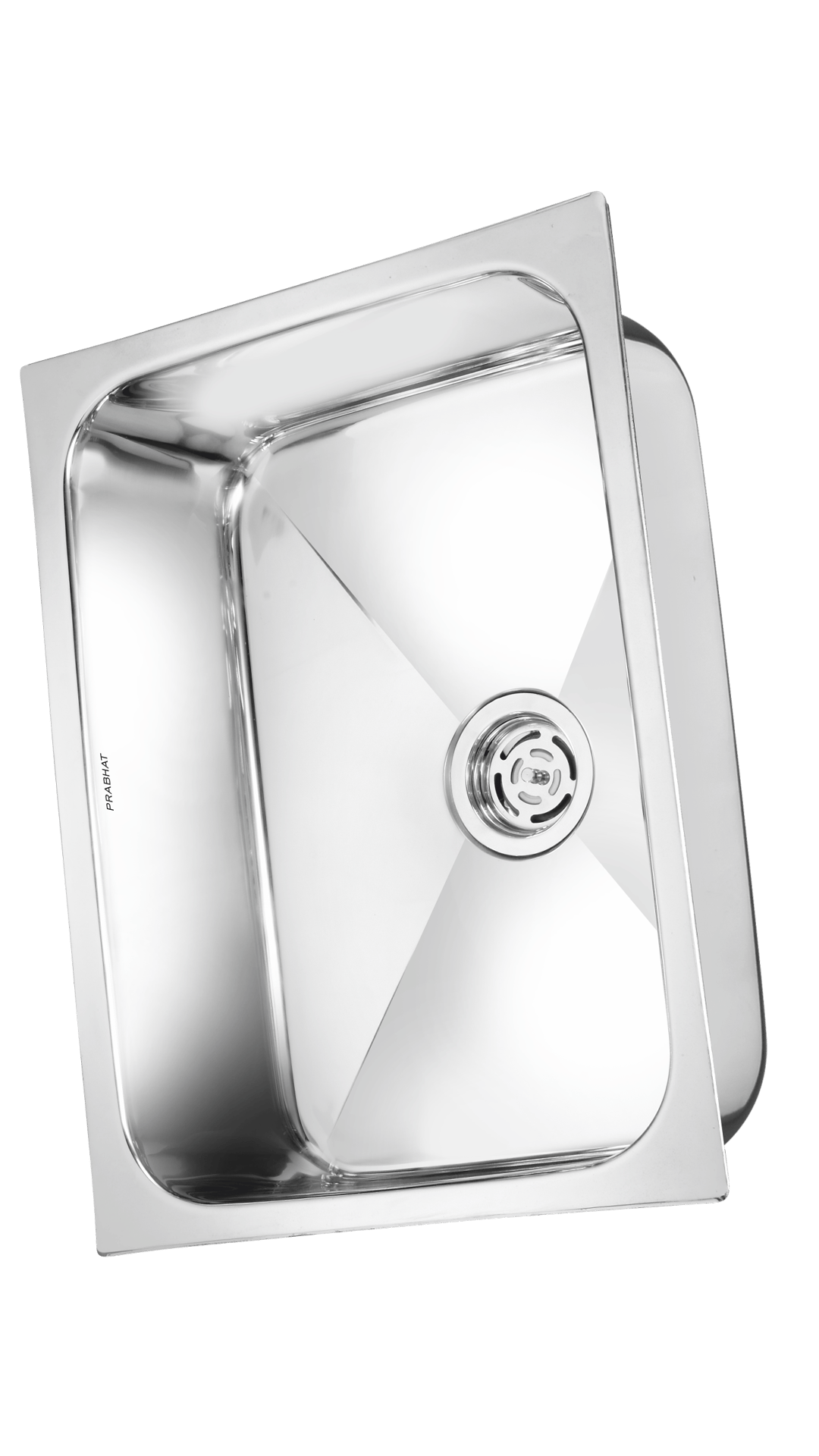 Prabhat Deluxe Single Bowl Sink, DLX1614H