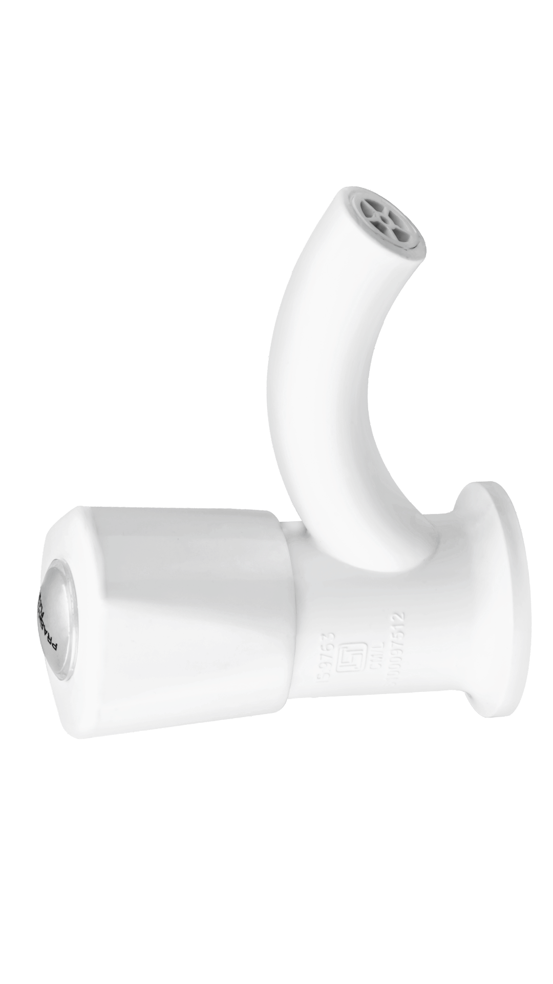 Prabhat Turbo Pillar Cock - WHITE