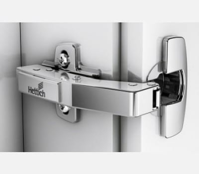 Hettich Sensys 8639I Th52 Conc. Hinge For 90Deg. Face Angle Appl. W90- Base 4 (Crank 4) & Mt. Plate