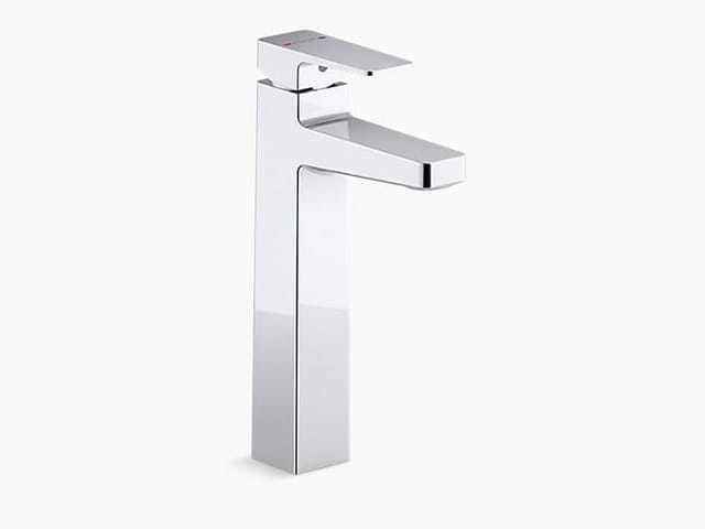 Kohler Hone Sc Tall Lav Faucet W Drain, 22535IN-4-CP