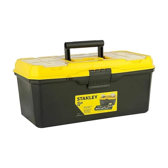 STANLEY 16 Inch PLASTIC TOOL BOX