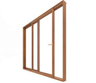 Weatherseal Lift-&-Slide Door