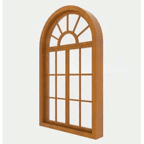 Weatherseal Arched Window