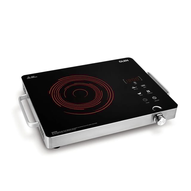 GLEN Infrared Stove with Preset Cooking Functions and Digital Display 2200W