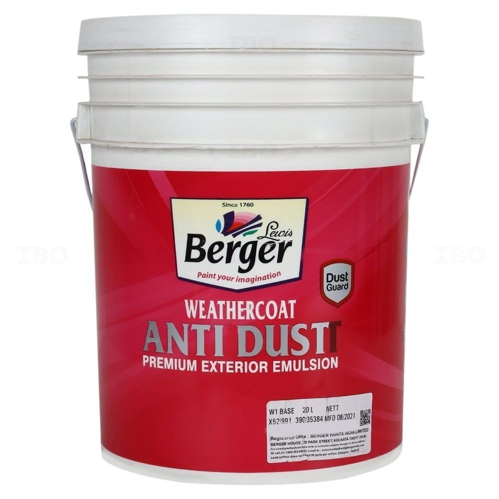 Berger Weathercoat Anti dust 20L